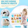 Fridge Magnetic Letters Cute Animal Alphabet 26 Uppercase Letters Learning Toys for Toddlers 1-3 Ideal Educational Gift