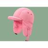 Korean Version of Down Clamp Cotton Lei Feng Hat for Women In Winter Fashion Light Warm Versatile Outdoor Ear Protection Hat for Men