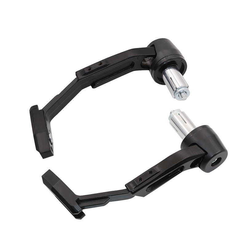2PCS Handlebar Protectors Windproof Anti-Fall Lever Guard with Aluminum Stiffener For Motorcycle Scooter Mountain E-Bike Brake