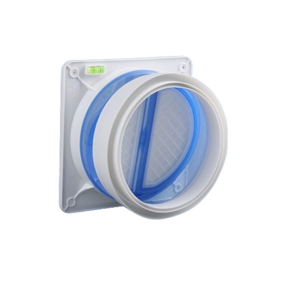 

Самозакривний клапан зворотного потоку для труб, вихід повітря, клапан зворотного потоку для свіжих систем, кухонні витяжки, деталі клапана 150-180mm-without mountings