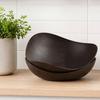 Fruit Plate, Large Capacity Stackable Snack And Dried Fruit Storage Bowl for Kitchen Counter, Nut Snack Tray for Home Cafe Restaurant Farmhouse Decor