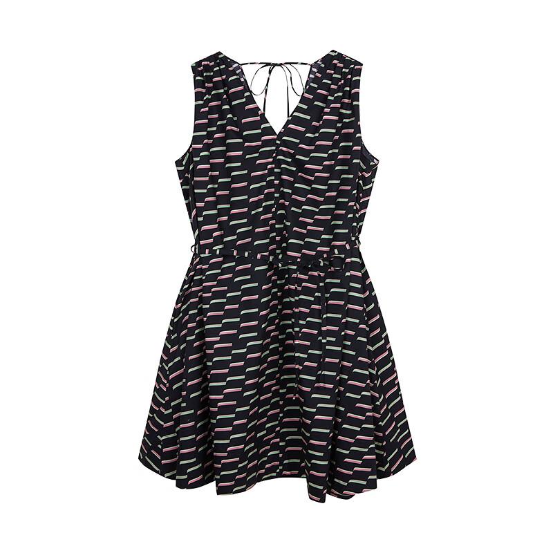 JNBY A-Line Sleeveless Printed Dress