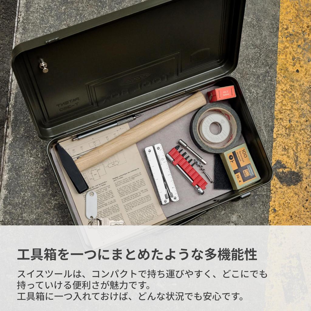 Victorinox Schweizer Werkzeug Spirit MXBS Schwarz mit Nylon Schweizer Taschenmesser DIY mit 26 Verriegelungsmodellen Etui, Messer, Multifunktionsmesser, Zange, Swiss-Made