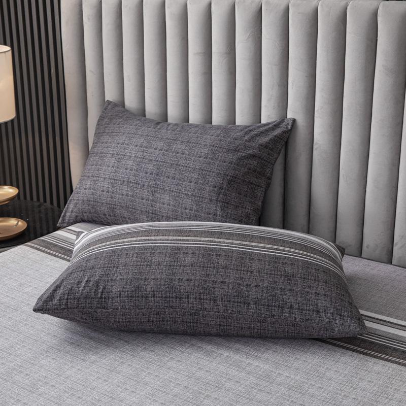 100% Polyester 3Pcs Printed Sanding Fitted Sheet And Pillowcases Set Elastic Band Around Mattress Cover King Size Bed Cover