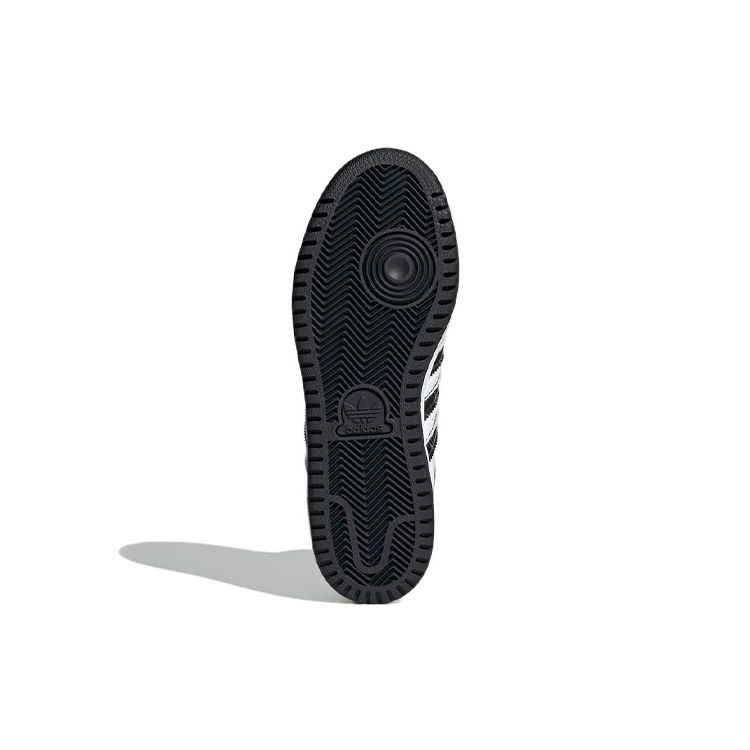 Adidas Originals Top Ten Rb Άνετα Ανθεκτικά Παπούτσια Σκέιτ Υψηλού Προφίλ Γυναικεία Αθλητικά Παπούτσια Λευκά Μαύρα HQ6753