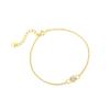 Fashion Jewelry Micro Inlaid Zircon Chain Bracelet for Women 925 Sterling Silver Versatile butterfly Heart Bracelet Jewelry