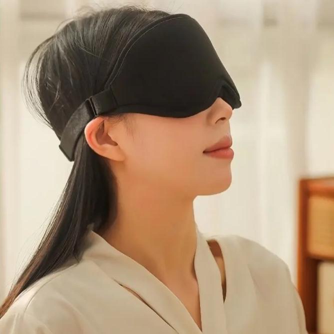 3D Trojrozměrná maska na oči pro spánek a stínění, Speciální pro dospělé, Chlapce a Dívky, K úlevě od únavy, Prodyšná a