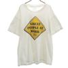HANES 90s Old Short Sleeve T-shirt L White Single Stitch Men's Used