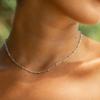 European And American Fashion Jewelry, Exquisite Single-Layer Beaded Collarbone Chain, Fashionable Personalized Party Accessories