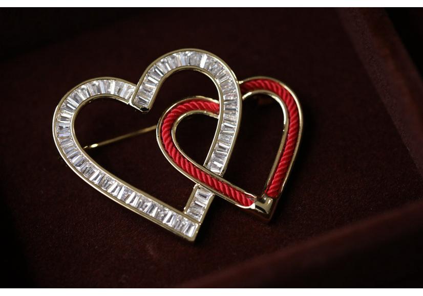 Luxury Crystal Butterfly Zircon Brooch