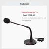 Weishu K-500-A3 Wired Gooseneck Conference System Chairman Unit (CN Version)