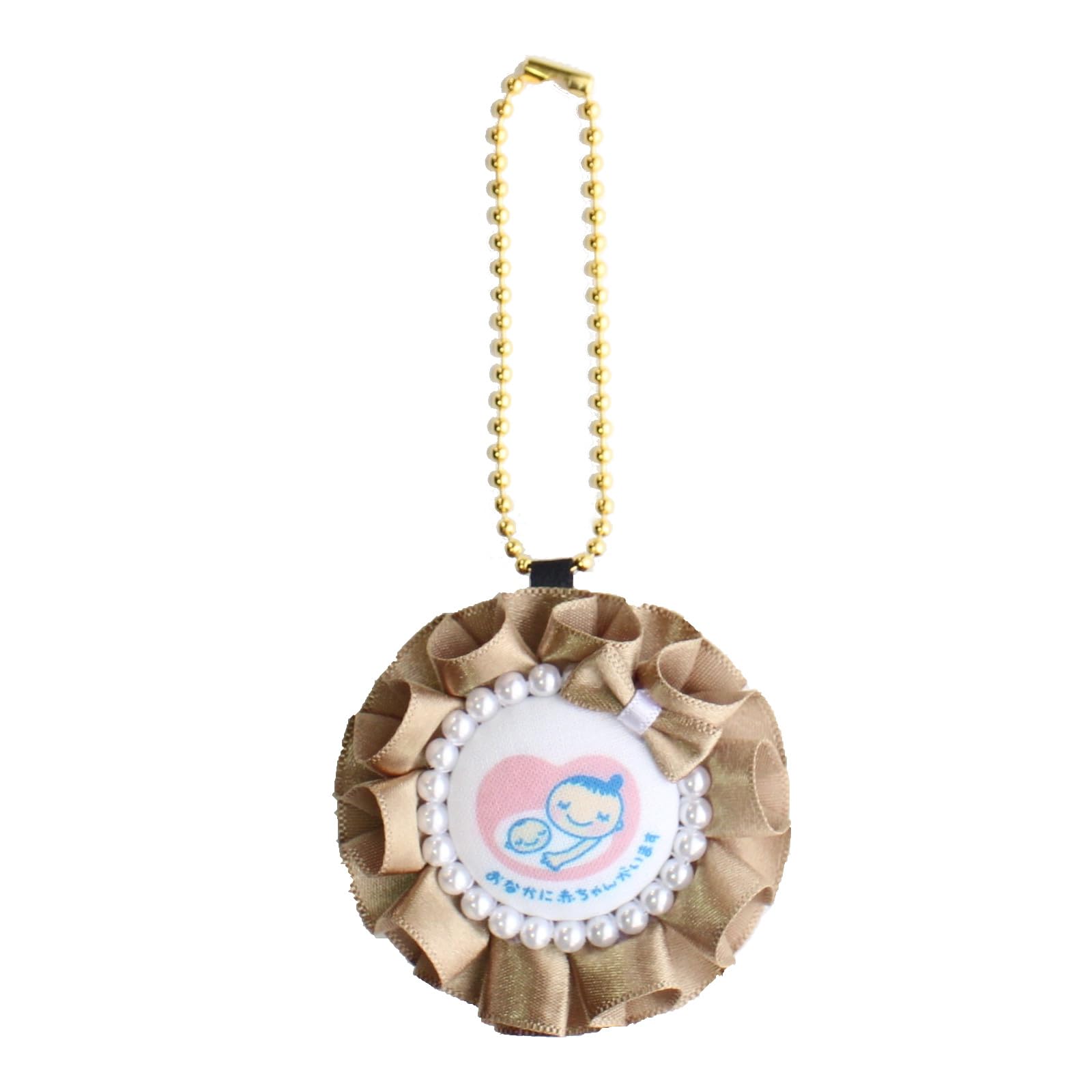 TOA ROSETTE Роза Мамы, Двусторонняя, Знак Празднования Беременности, Жемчужный Шарм, Стильный Подарок, Лента, Простой, Милый, Взрослый, Ребенок, Плодородие