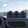 Universal 60mm/52mm Car Gauge Pod 3 hole Meter Holder for Left/Right Hand Drive – Matte/Shiny Carbon Black