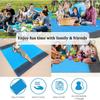 Beach Blanket, Extra Large Sandree Picnic Blanket Compact for 6-7 Persons Waterproof Quick Drying Beach Mat, Pocket Picnic Sheet for Outdoor Travel