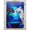 Dragon Metal Wall Art, Mythological Creature Decor Sign