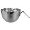Stainless Steel Egg Food Prep Bowls for Kitchen Large Mixing Metal Baking