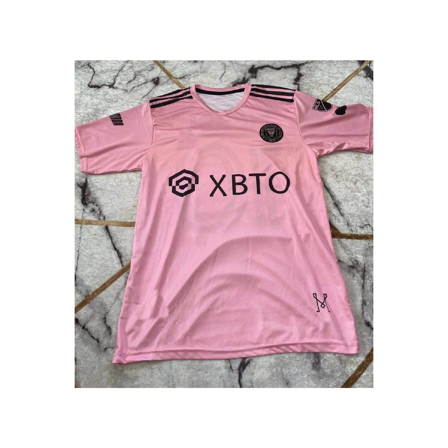 

Лионель Месси 10 Интер Майами Розовый 23-24 Джерси нового сезона