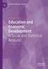 The Education and Economic Development : A Social and Statistical Analysis Book