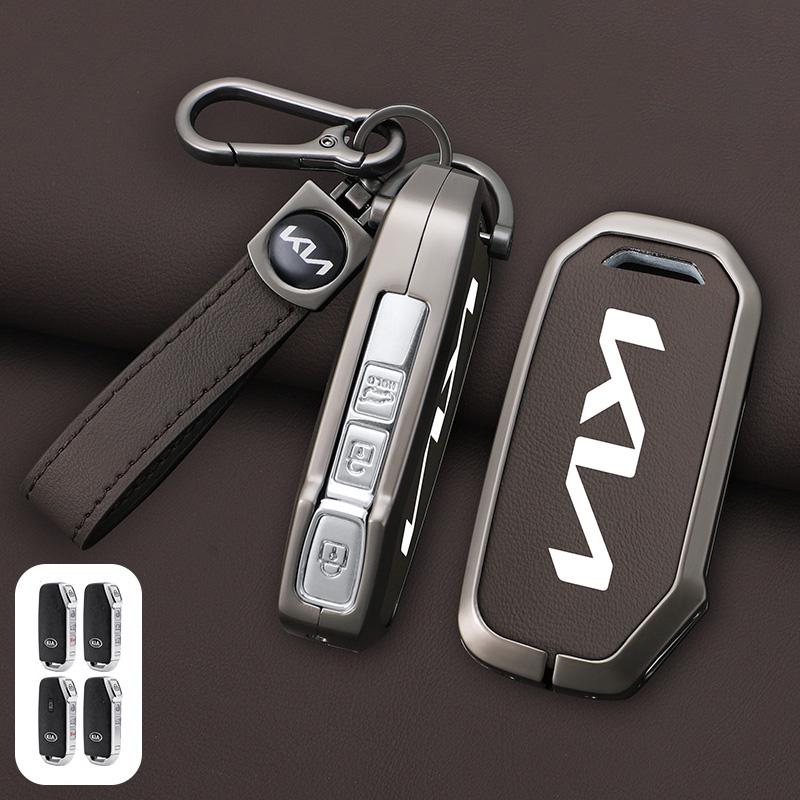 QDIM8 3/4/5 Buttons Car Key Case Cover For KIA Sportage Ceed Sorento Cerato KX5 KX-CROSS Forte K3 K5 K8 Ray Opatima Soul Telluride