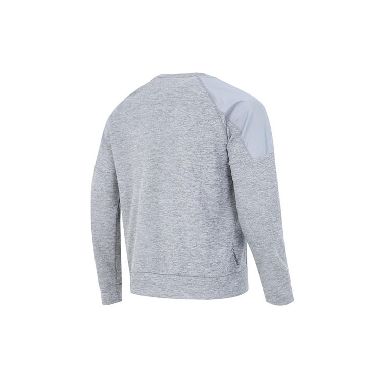 Nike Sweatshirts Men's Gray Crew Neck Moderate Regular DQ4855-063