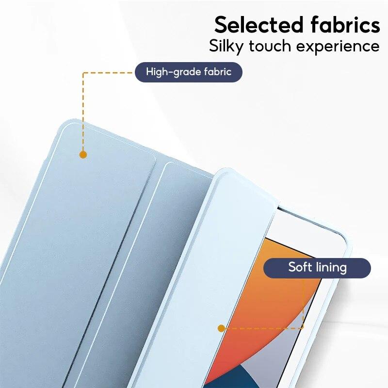 TBTIC Tablet für iPad Hülle Air 5 4 10.9 Pro 11 10. Funda 9. 8. 7. Generation 10.2 6. 5. 9.7 Mini 6 5 4 Air 3 10.5 Cover