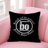 B-Bohse O-Onkelz Cushion Cover Comfortable Reversible Pillow Cover Ideal for Car Sofa Bedroom & Beyond