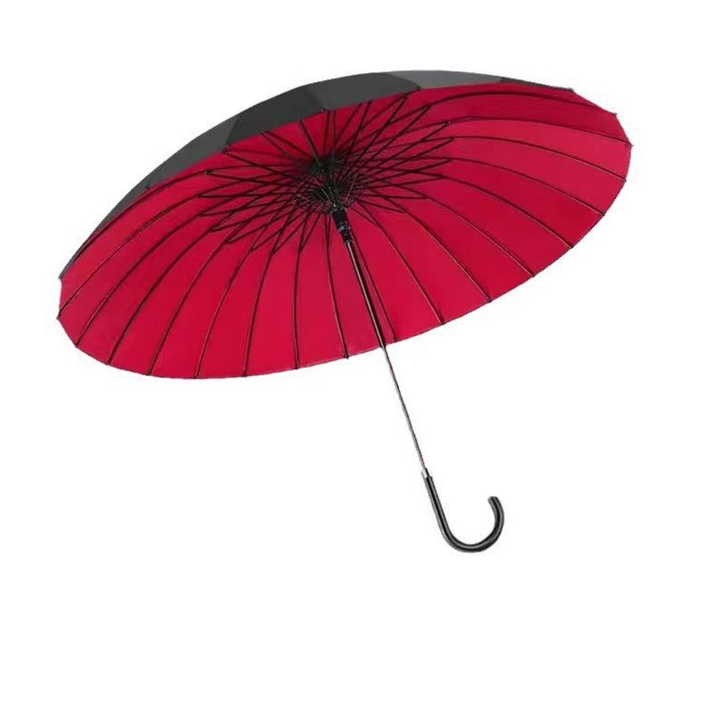 Pellaim 24-Rib Windproof Business Straight Umbrella