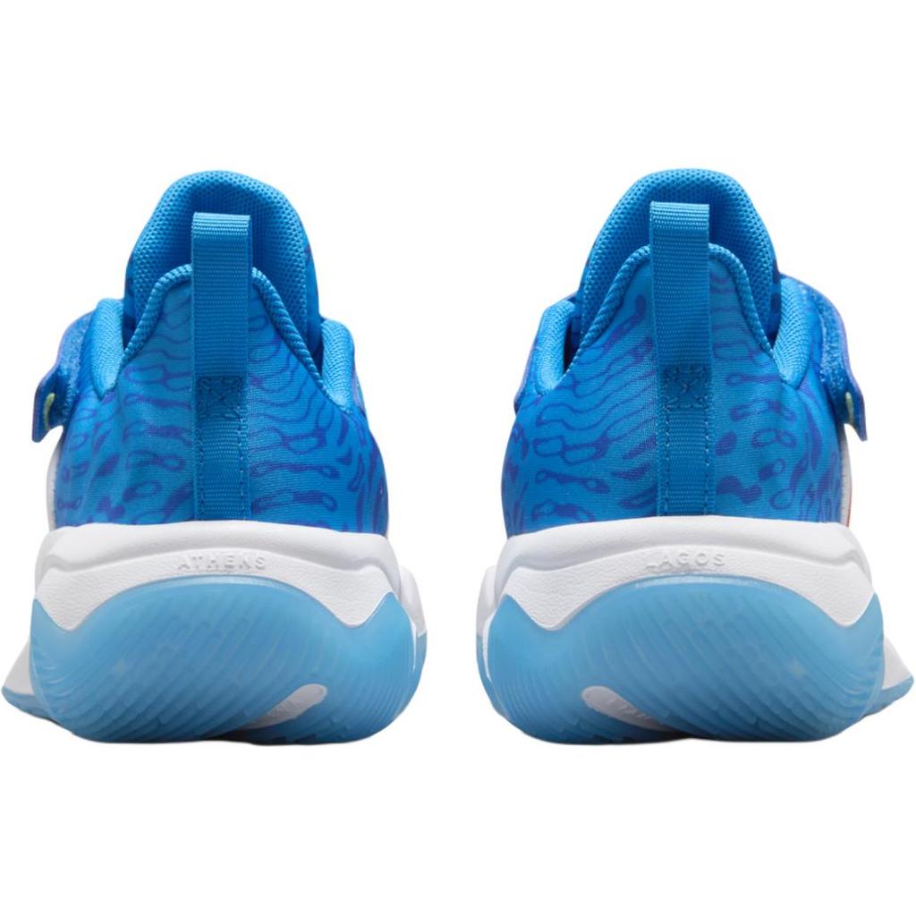 Nike Giannis Immortality 4 SE PS Photo Blue Light Lemon Twist Kids Sneakers White Hyper-Royal HF1182-100