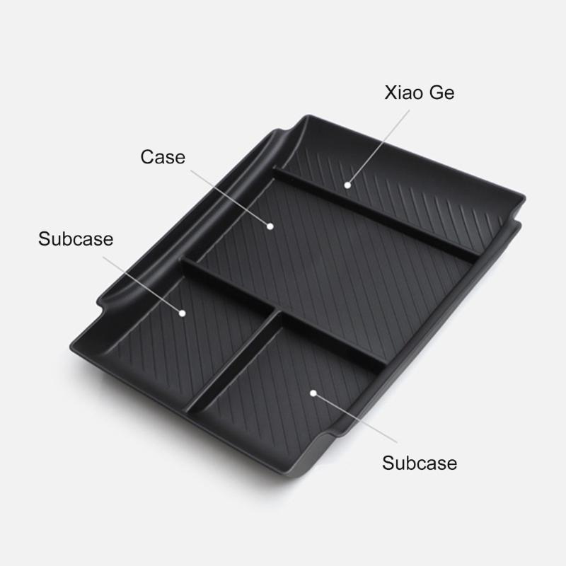 Armrest Storage Box for 2023 Car Armrest Box Under Center Console Organizer Automotive Accessories Easy Installation