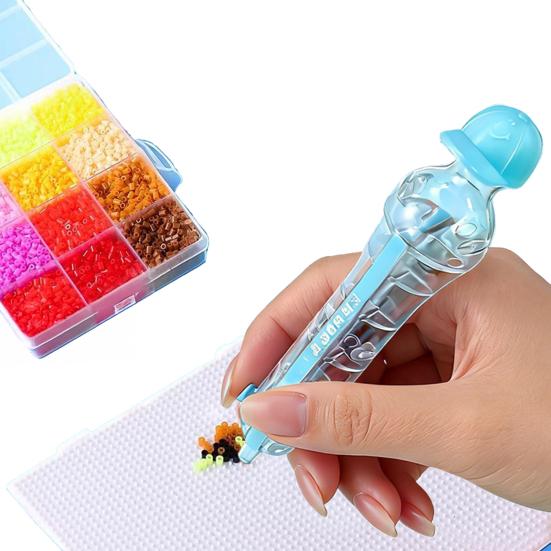 Yousheng 2.66mm Perler Bead Pen Melty Bead Dispense Pen Tool, Easy to use & Efficient, DIY Decor Melting Beads Art Accessories for Kids & Parents