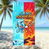 Explosives 67 Digital Bedrucktes Strandtuch Sandfest Absorbierendes Badetuch Meeresurlaub Schnelltrocknendes Handtuch
