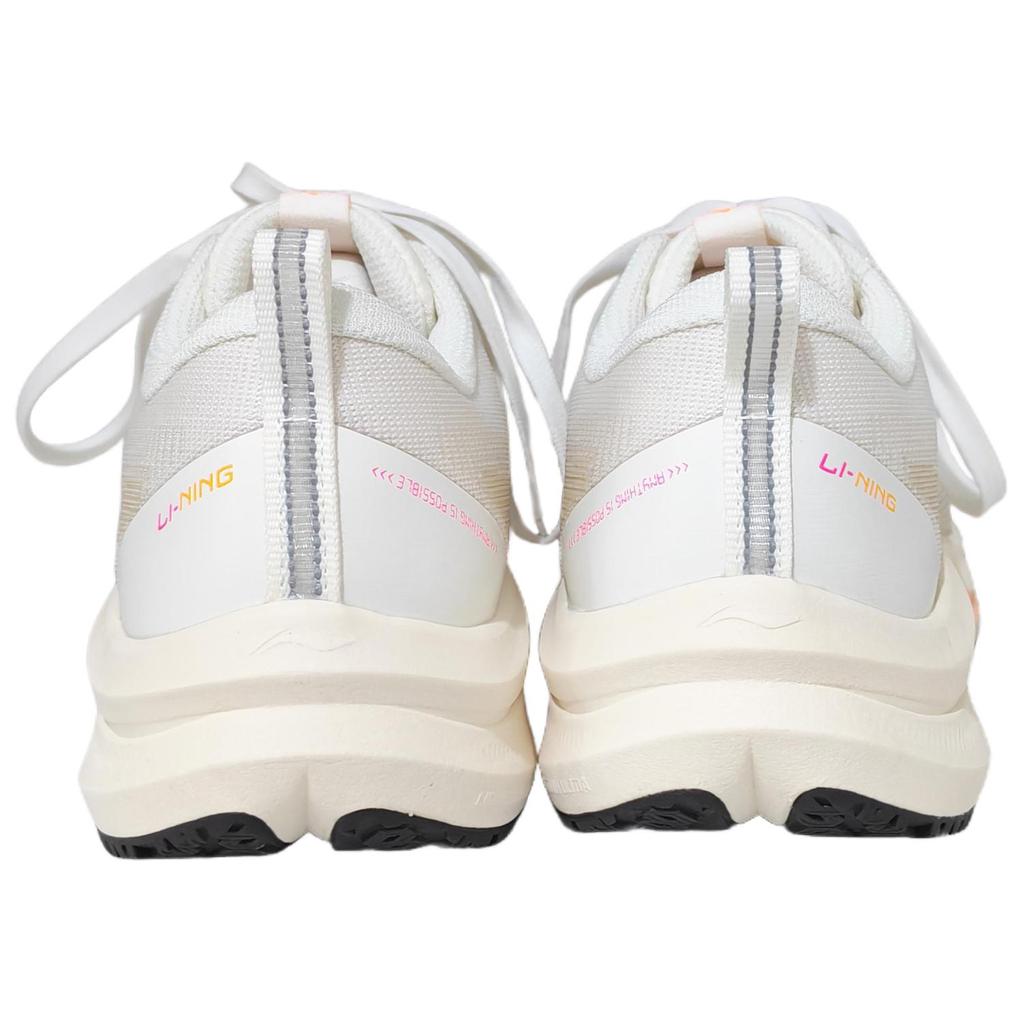 Li Ning Red Hare 8 Running Shoes Women's Low Top White Gold ARPV014-1