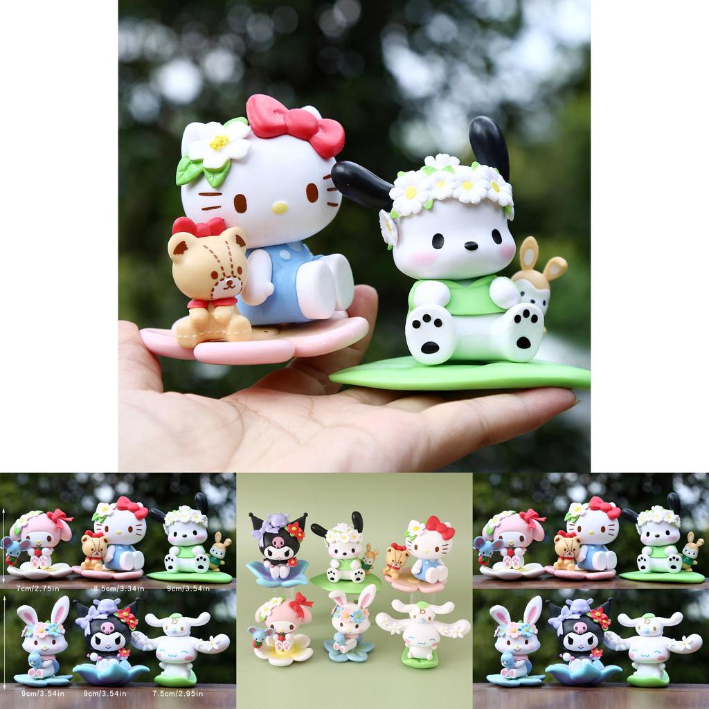 Melody Creative Diy Micro Landscape Figurine Toy For Kids And Collectors