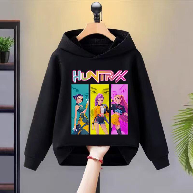 Kpop Witch Hunt Children's clothing, including men's and women's spring and autumn hoodies and fashionable sweatshirts 2025yeas