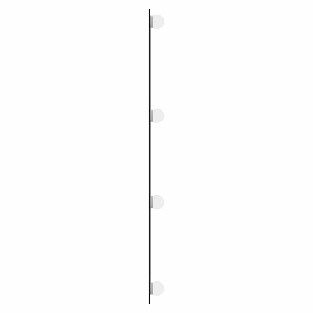Vidaxl Lustro Ścienne Z Led, 40X80 Cm, Szklane, Prostokątne