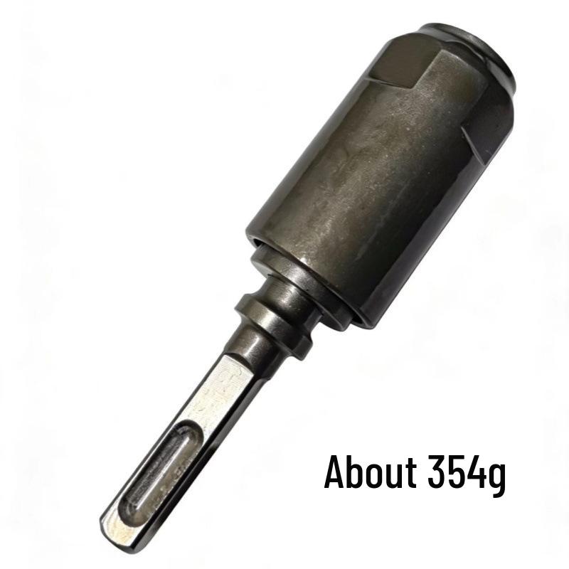 Electric Wrench Dual-Use Conversion Head: Round Handle, Square Handle, Two-Groove, Universal Impact Connector.