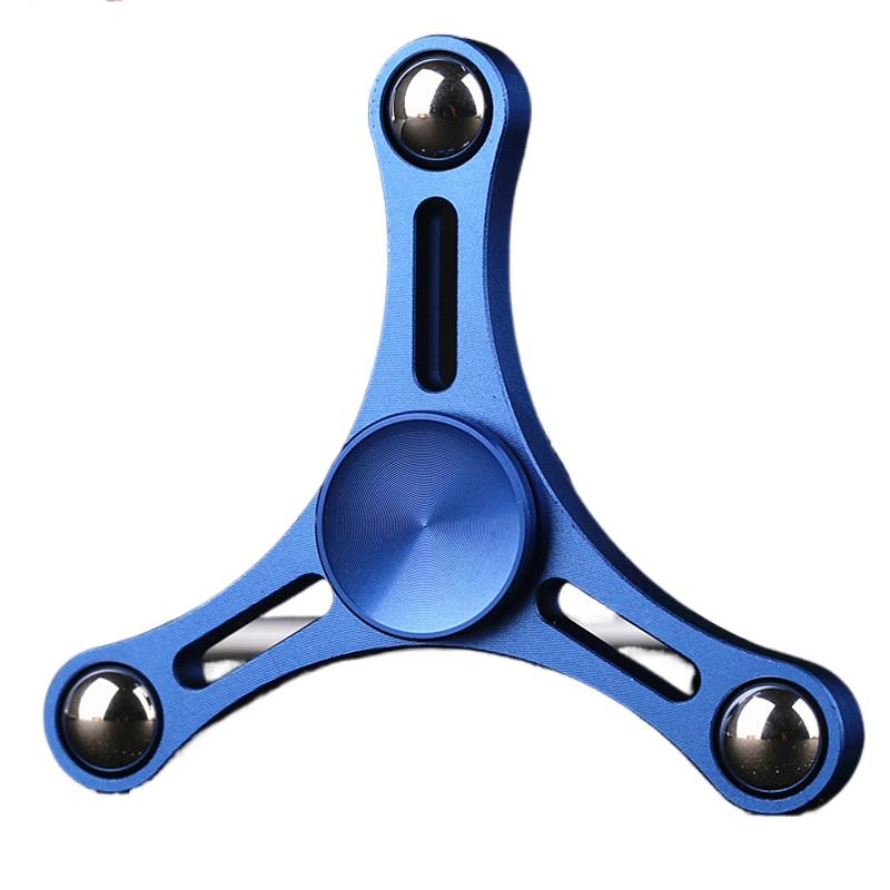 Tri-Spinner Fidget Divertente Giocattolo per Bambini e Adulti Fidget Spinner Metallo EDC Spinner per le Mani per Autismo e ADHD Giocattolo Puzzle Antistress B0127