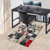 1pc Abstract Art Office Chair Mat - Abstract Patterns, Geometric Shapes, and Minimalist Designs for Your Home or Office Decor | Perfect Gift for Any O