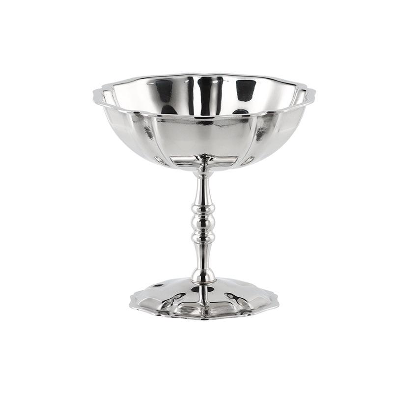 304 Stainless Steel Dessert Cup and Pudding Bowl – Small Snack Plate for Ice Cream