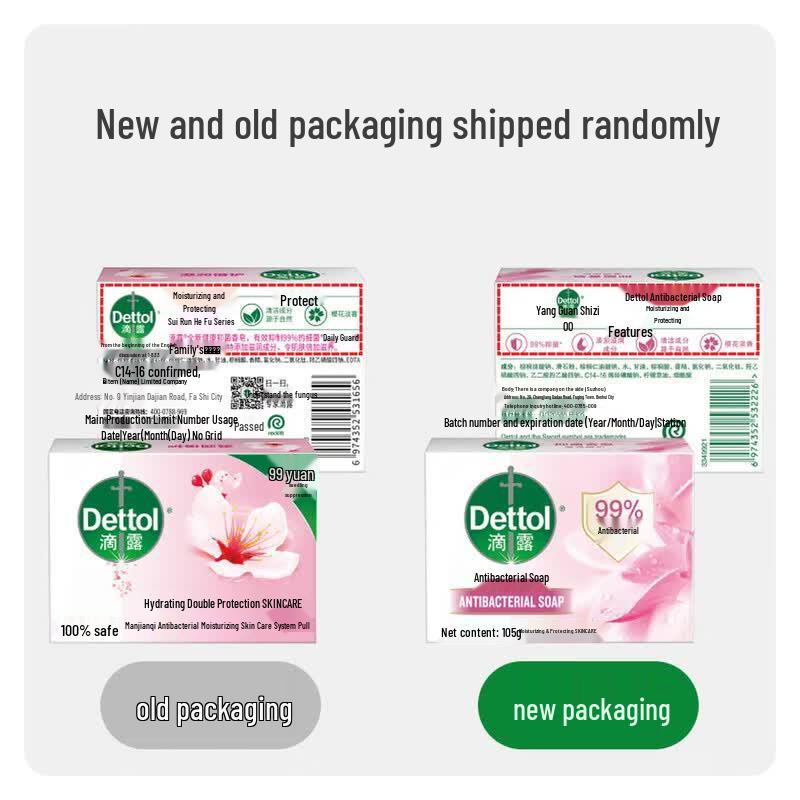 Dettol Moisturizing Antibacterial Soap 6-Pack