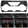 NVCNX Real Premium Carbon Fiber for Subaru Forester Accessories 2019-2024 2020 2021 2022 2023 Car Dash AC Climate Control Panel Cover Interior Trim