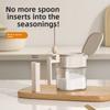 Two In One Spice Jar Quantitative Spice Storage Utensil Durable Spice Box  Kitchen Supplies