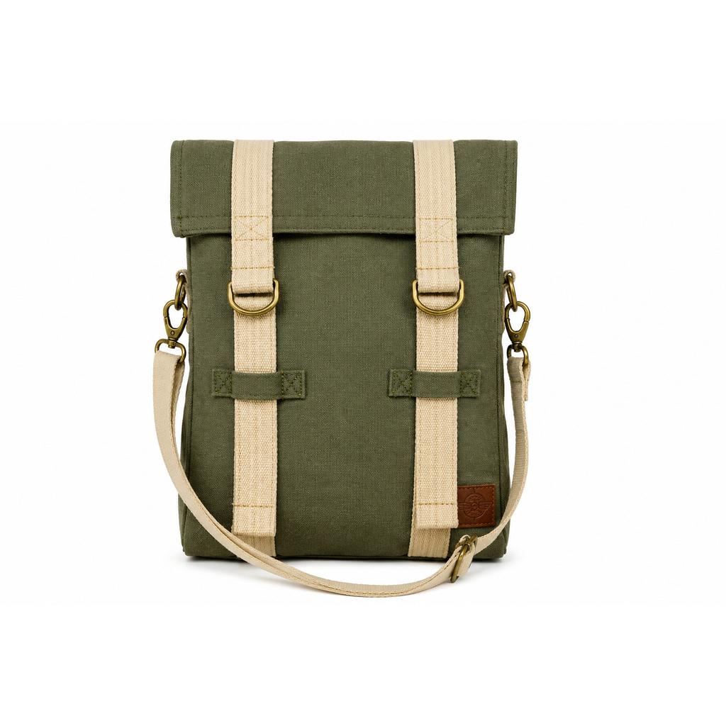Dark Green "Pannier Bag Pair With Mount" Fit For Royal Enfield Meteor 350