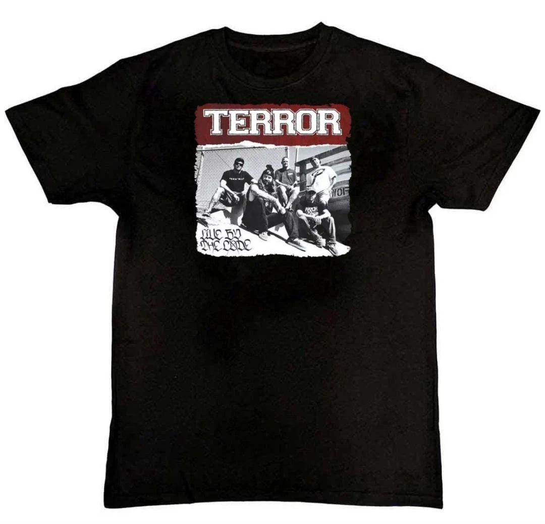 Men s and Women s T-shirts Terror BanD LIVE BY THE LORD Graphic Print Mens Unisex T-Shirt S M L XL 2 3 4 XL XL