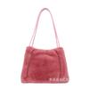 Autumn and Winter New Plush Bucket Bag Women's High-end Texture Niche Design Commuter Handbag