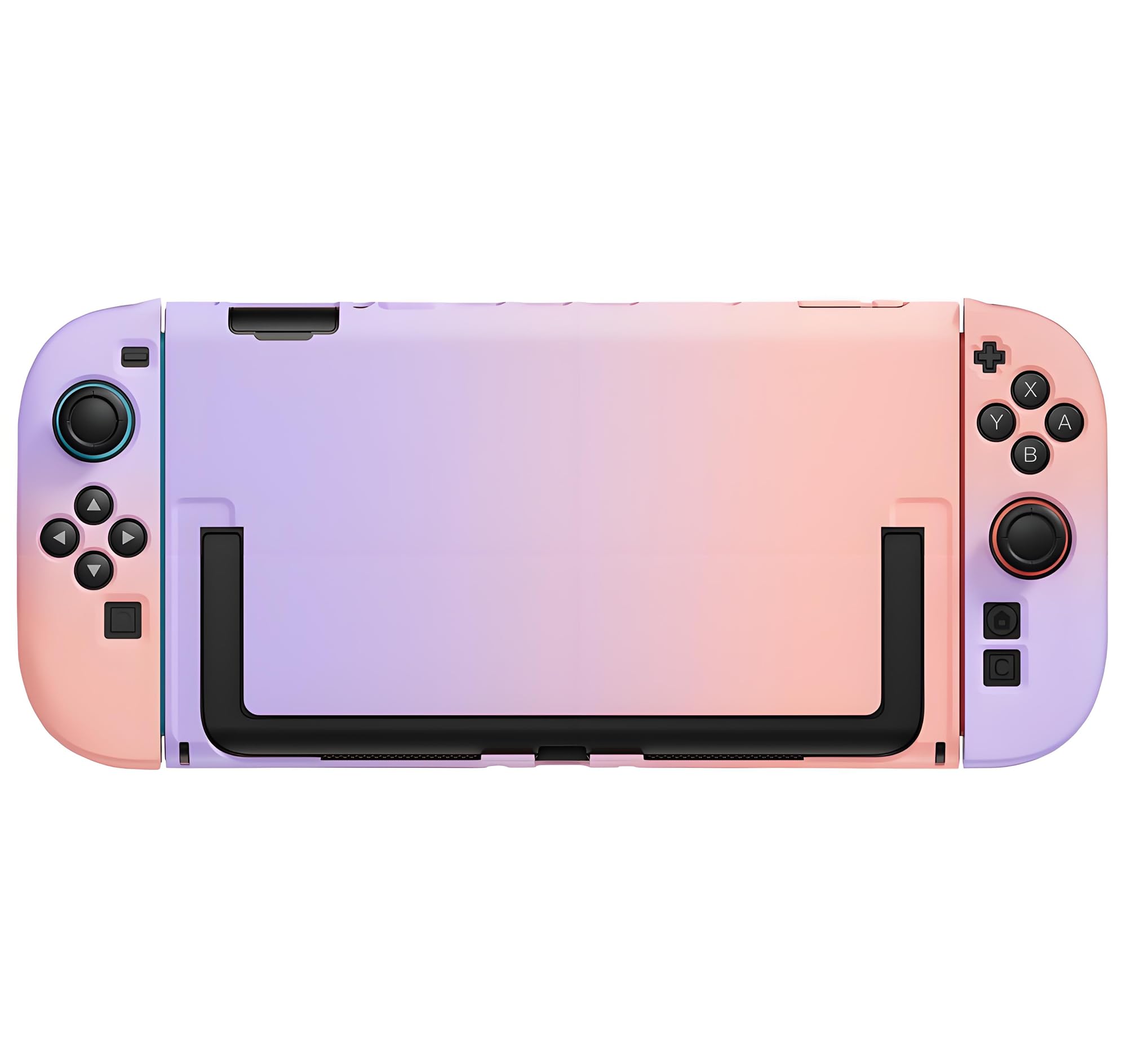 

SHEAWA for Switch 2 Protective Hard PC Does Not Interfere with Stand Full Compatible Compatible with Switch 2 Pink x Light Case, Case, Cover, Case,