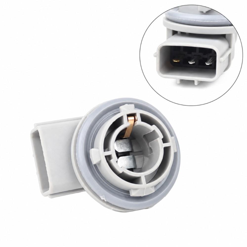 2PCS 15.5mm Interface Turn Signal Bulb Socket Double Contact Bulb Plug Socket Vehicle Lighting