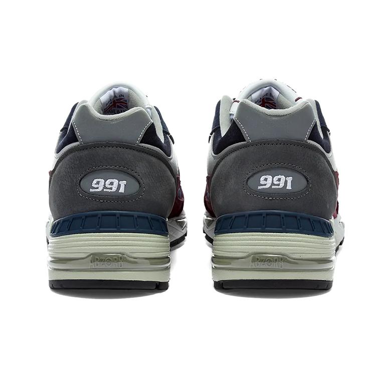 991 New Balance Wyprodukowano w Anglii 'Granatowy Bordowy' M991RKB