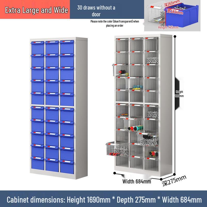 Heavy Duty Parts & Tool Organizer Drawer Cabinet for Screws, Components, Hardware & Cutlery Storage