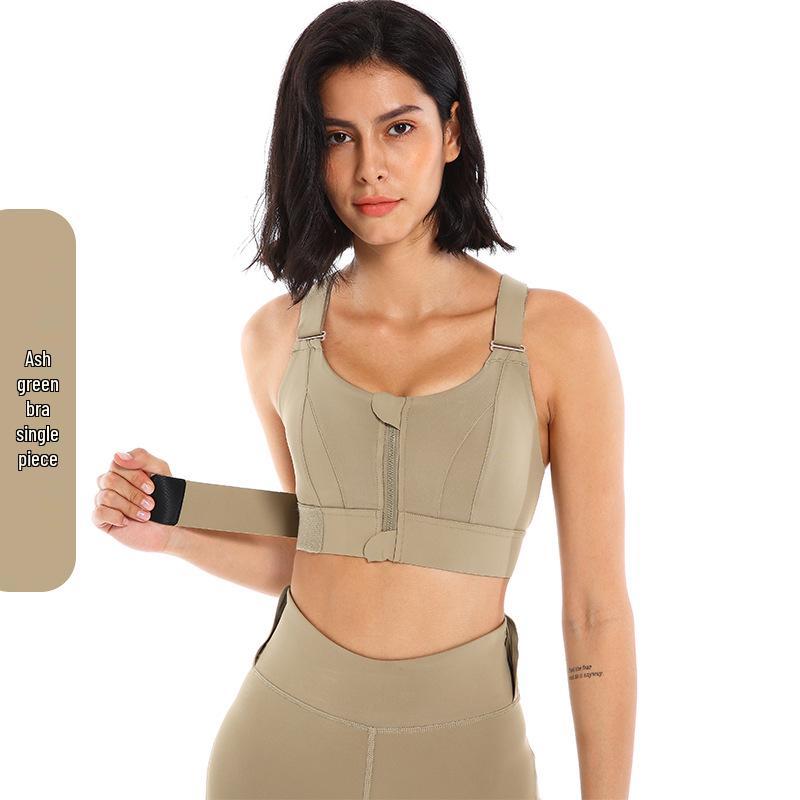 

Спортивный бюстгальтер с высокой степенью поддержки больших размеров для женщин - Ударопрочная поддержка для бега и спортивной одежды 2XL